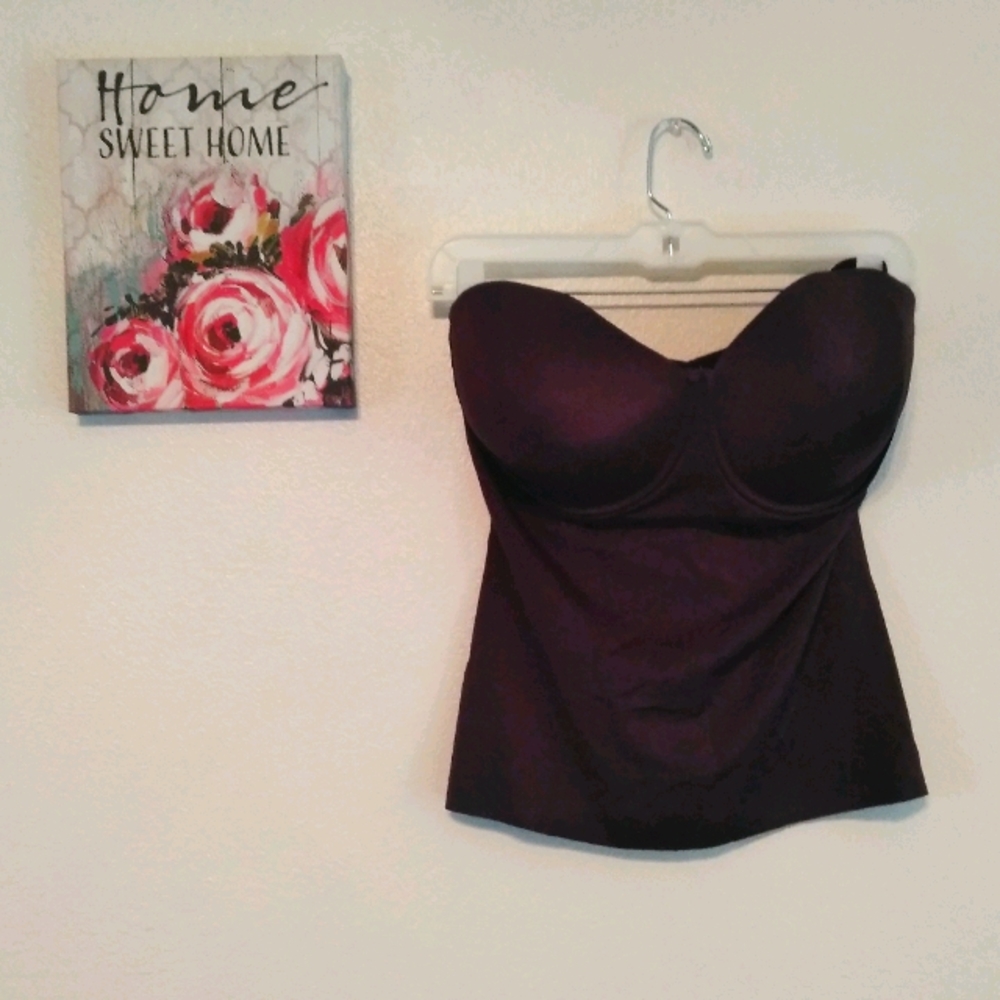 Maidenform bra with spandex corset